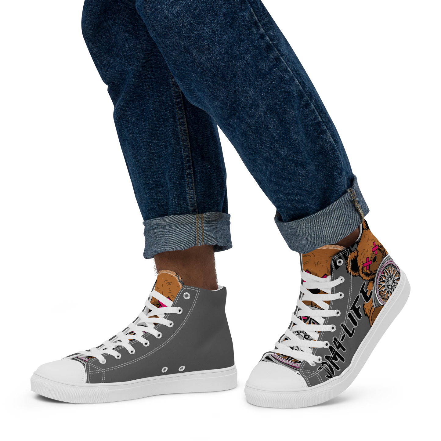 High-Top Leinenschuhe für Herren JDM4-Life