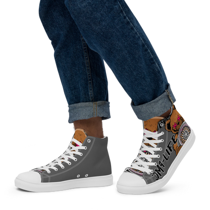 High-Top Leinenschuhe für Herren JDM4-Life