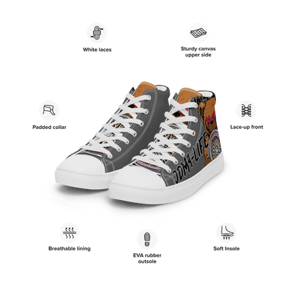 High-Top Leinenschuhe für Herren JDM4-Life