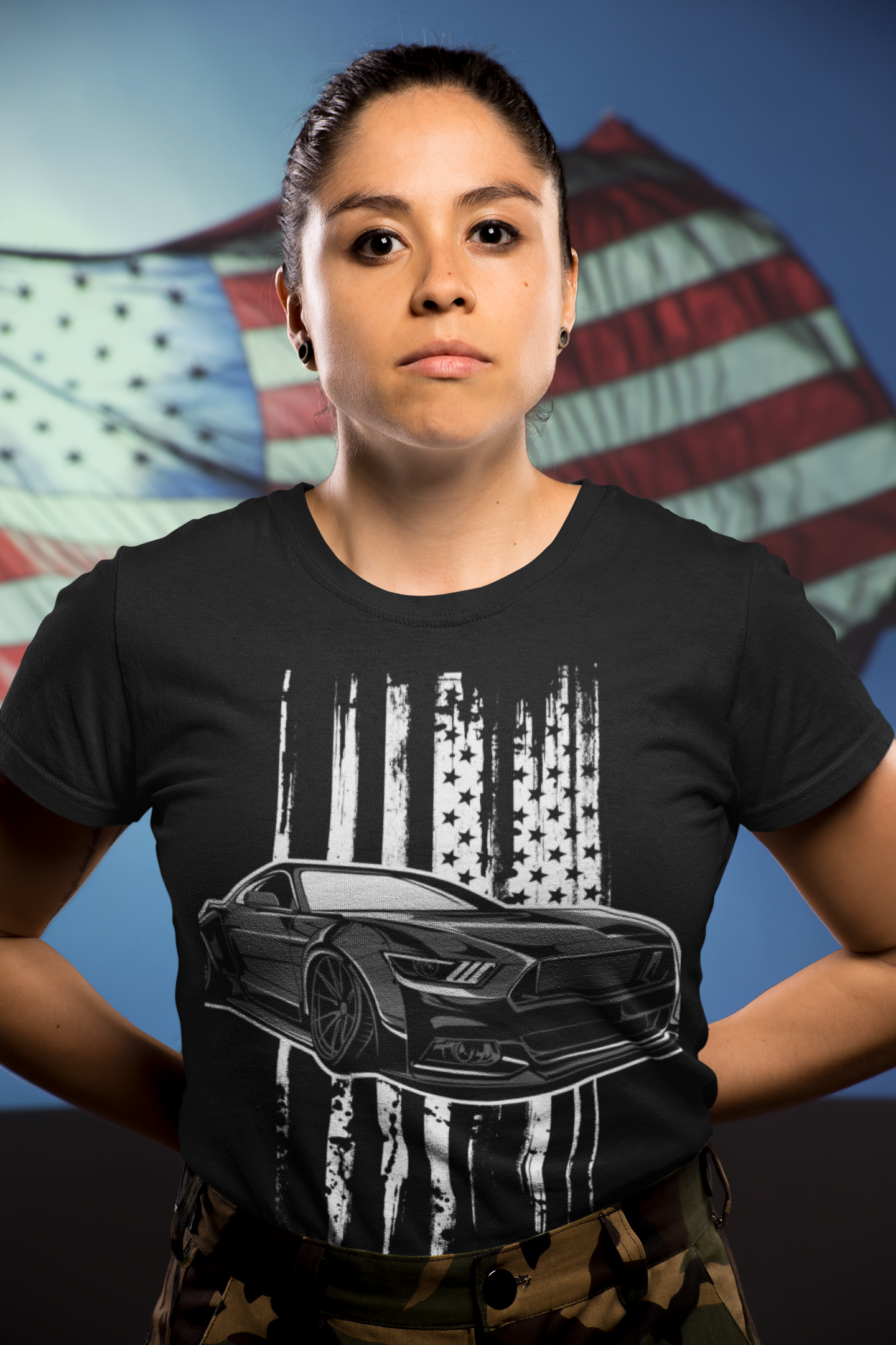 Mustang Pride - Ladies Premium Shirt
