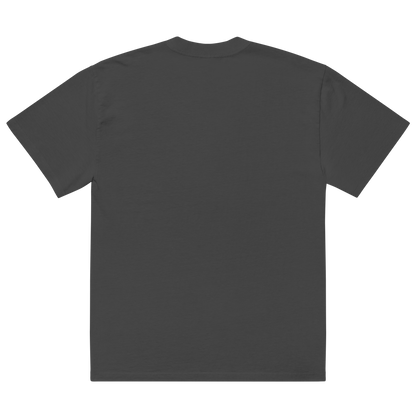 Oversized T-Shirt mit verwaschenem Look Tuning Lifestyle gestickt