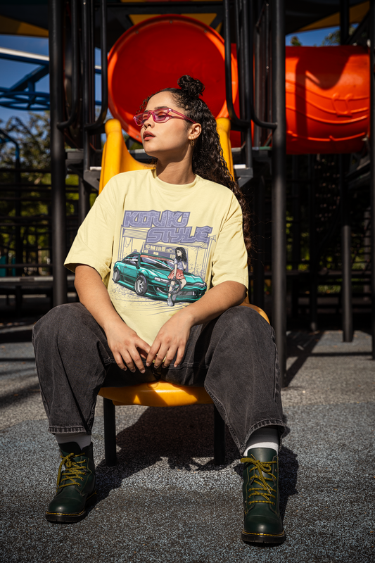 S14 Comic Garage  - Ladies Organic Shirt