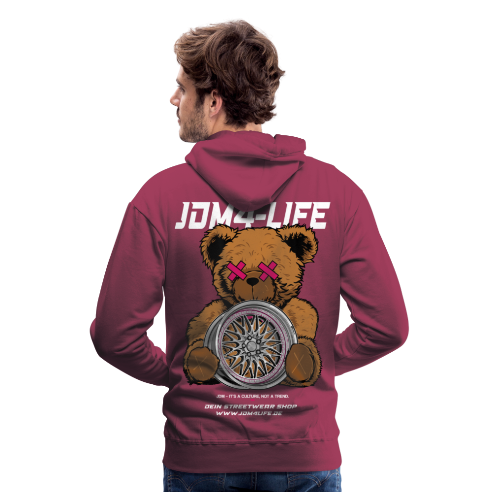 Männer Premium Hoodie Promo Hoodie - Bordeaux
