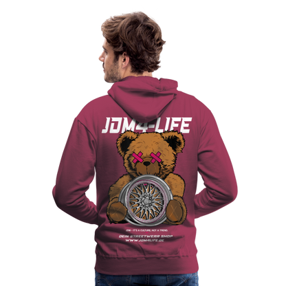 Männer Premium Hoodie Promo Hoodie - Bordeaux