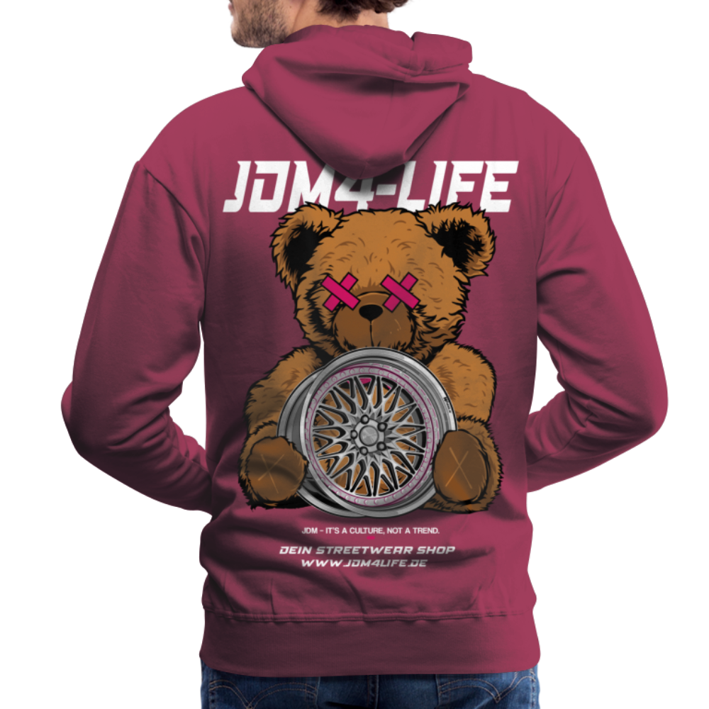 Männer Premium Hoodie Promo Hoodie - Bordeaux