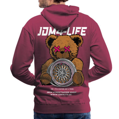Männer Premium Hoodie Promo Hoodie - Bordeaux