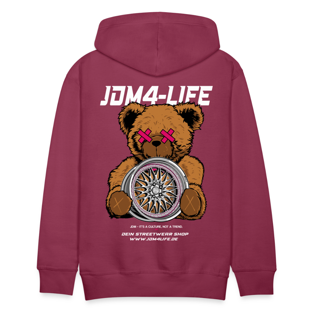 Männer Premium Hoodie Promo Hoodie - Bordeaux