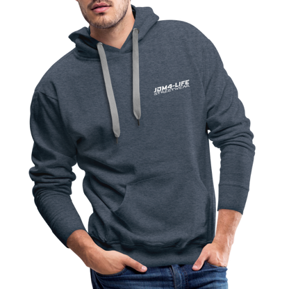Männer Premium Hoodie Promo Hoodie - Jeansblau