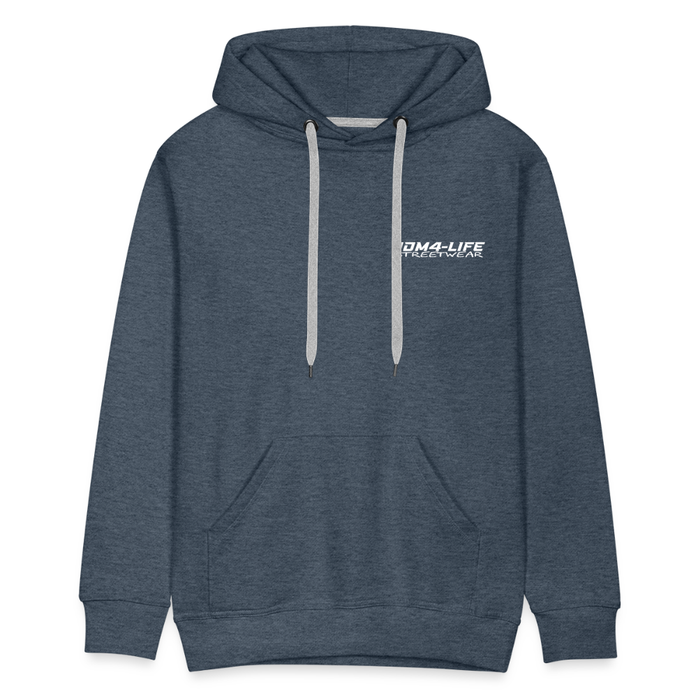 Männer Premium Hoodie Promo Hoodie - Jeansblau