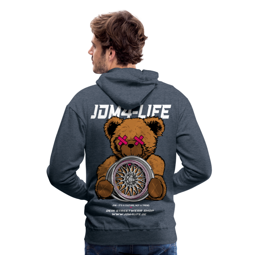 Männer Premium Hoodie Promo Hoodie - Jeansblau