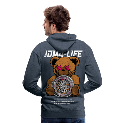 Männer Premium Hoodie Promo Hoodie - Jeansblau