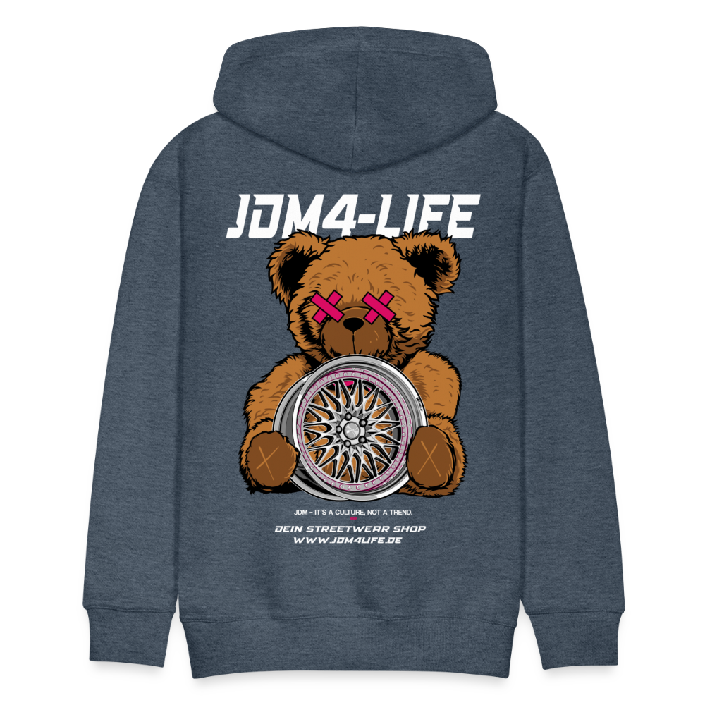 Männer Premium Hoodie Promo Hoodie - Jeansblau