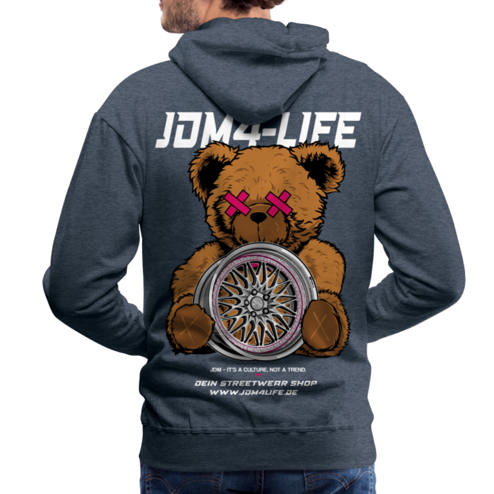 Männer Premium Hoodie Promo Hoodie - Jeansblau
