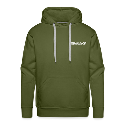 Männer Premium Hoodie Promo Hoodie - Olivgrün
