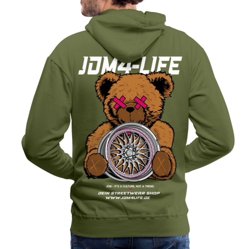 Männer Premium Hoodie Promo Hoodie - Olivgrün
