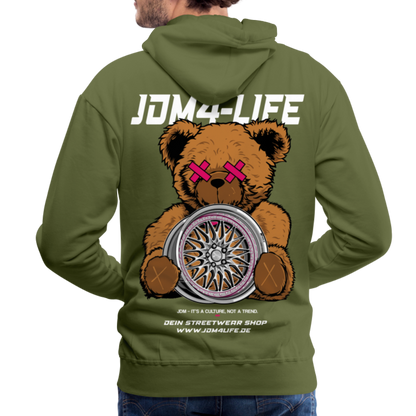 Männer Premium Hoodie Promo Hoodie - Olivgrün