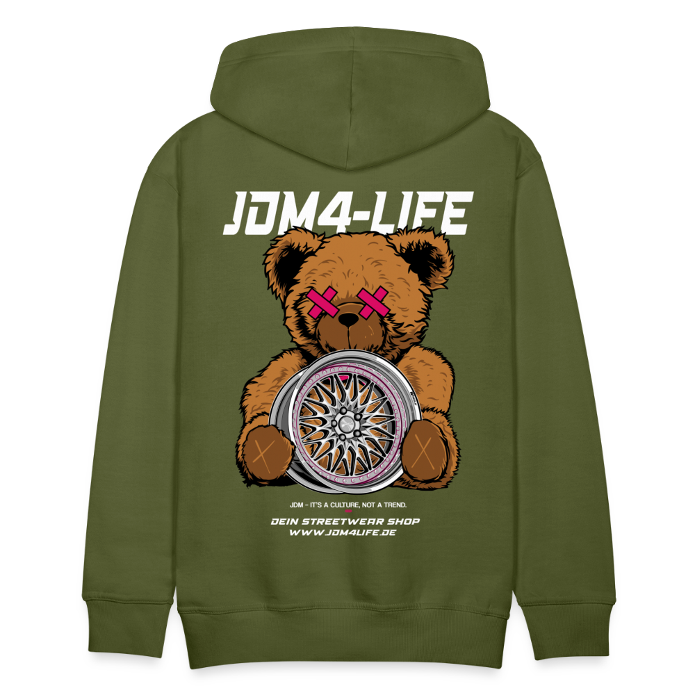 Männer Premium Hoodie Promo Hoodie - Olivgrün