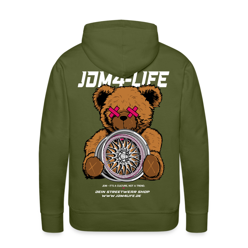 Männer Premium Hoodie Promo Hoodie - Olivgrün