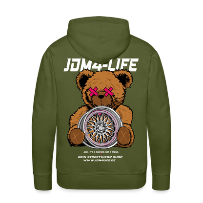 Männer Premium Hoodie Promo Hoodie - Olivgrün