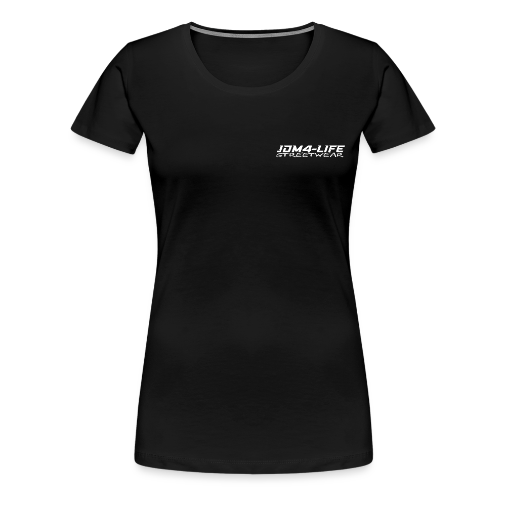 Frauen Premium T-Shirt Promo Shirt - Schwarz