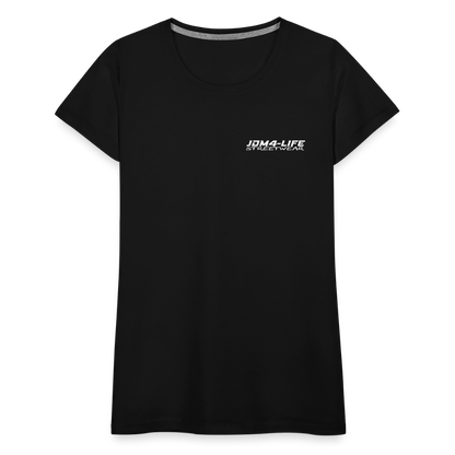Frauen Premium T-Shirt Promo Shirt - Schwarz