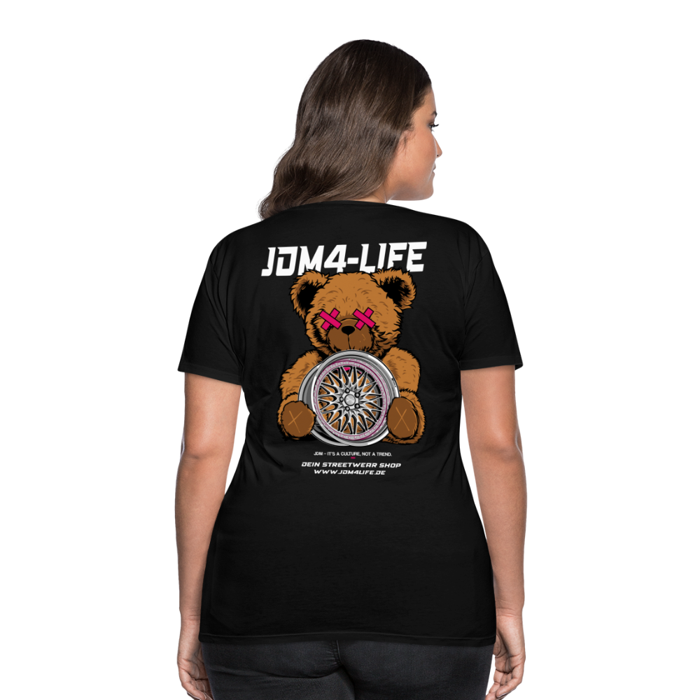 Frauen Premium T-Shirt Promo Shirt - Schwarz