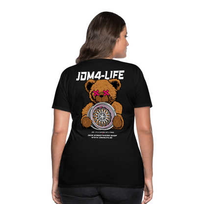 Frauen Premium T-Shirt Promo Shirt - Schwarz