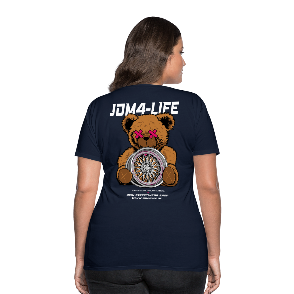 Frauen Premium T-Shirt Promo Shirt - Navy