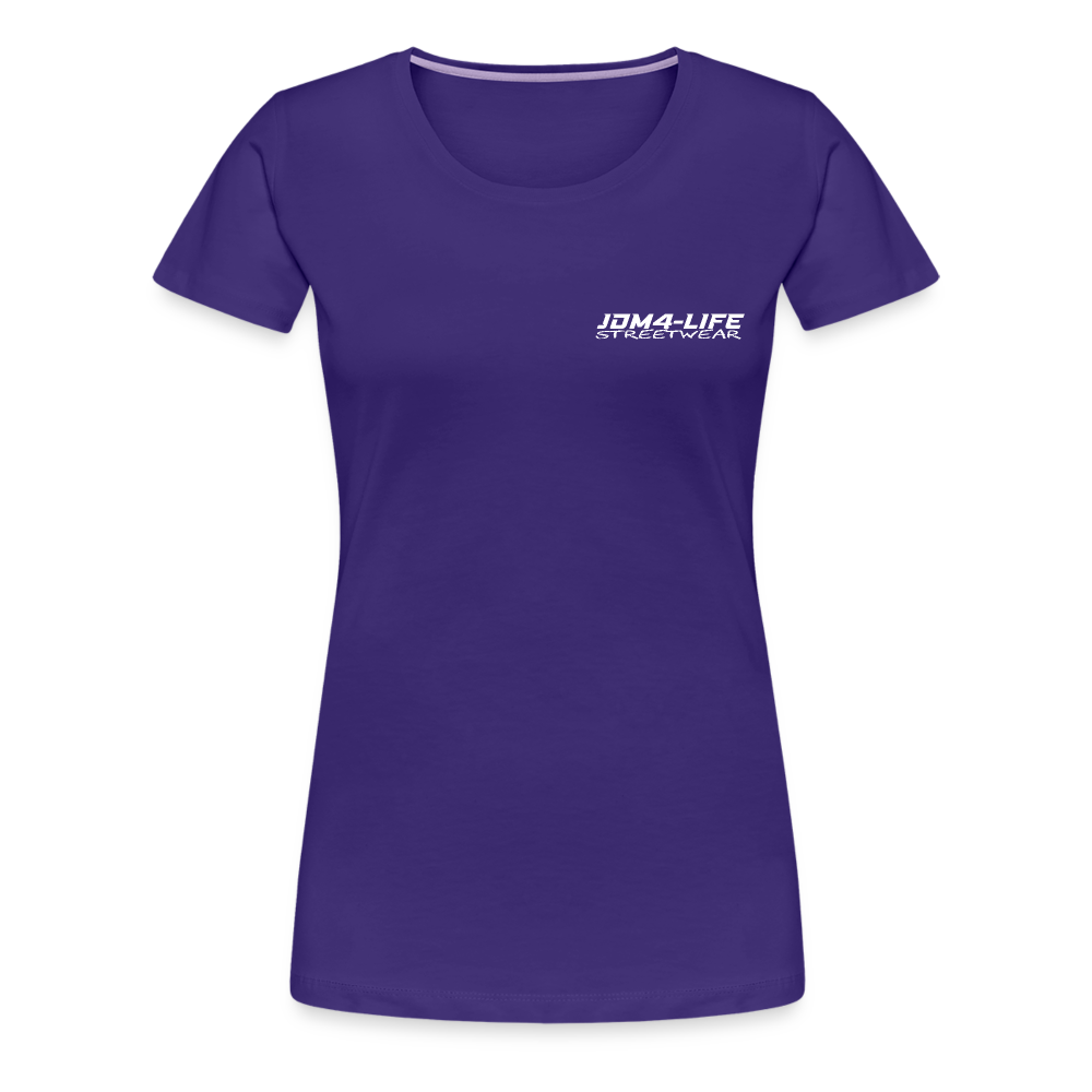 Frauen Premium T-Shirt Promo Shirt - Lila