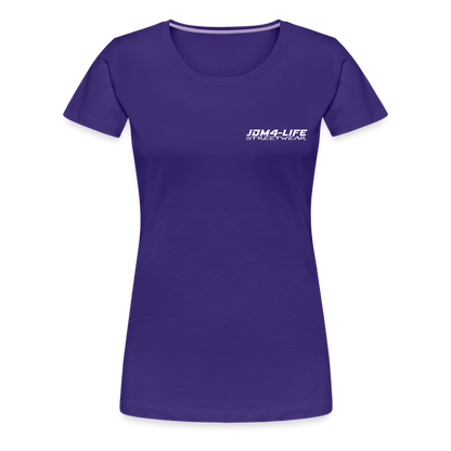 Frauen Premium T-Shirt Promo Shirt - Lila