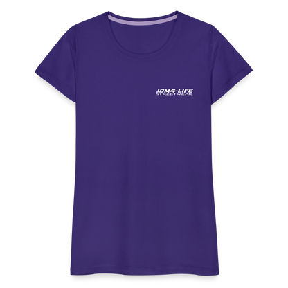 Frauen Premium T-Shirt Promo Shirt - Lila