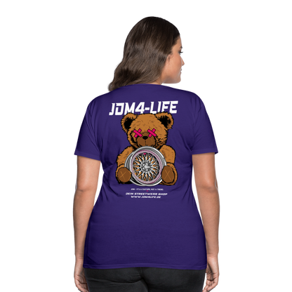Frauen Premium T-Shirt Promo Shirt - Lila