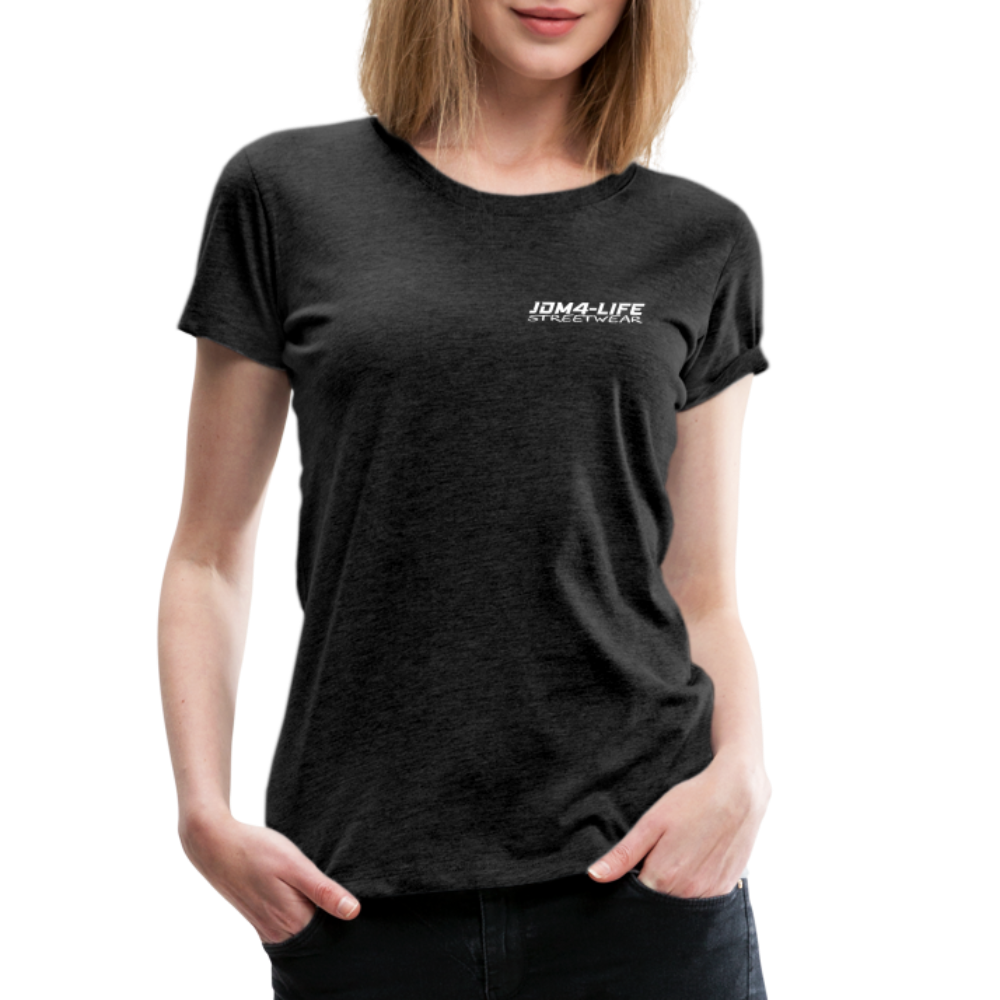 Frauen Premium T-Shirt Promo Shirt - Anthrazit