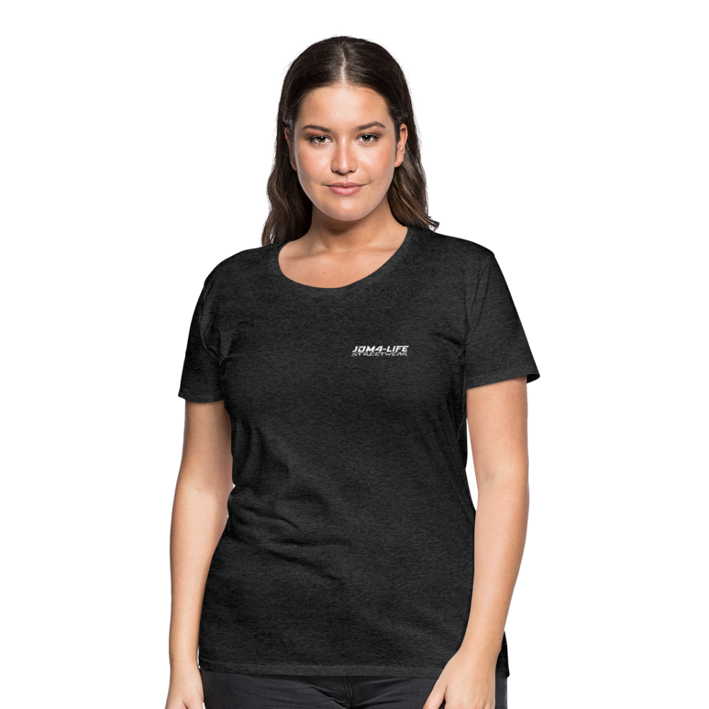 Frauen Premium T-Shirt Promo Shirt - Anthrazit