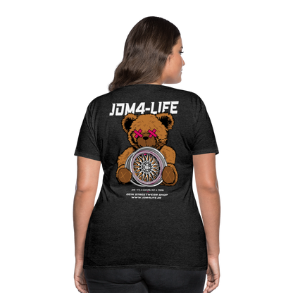 Frauen Premium T-Shirt Promo Shirt - Anthrazit