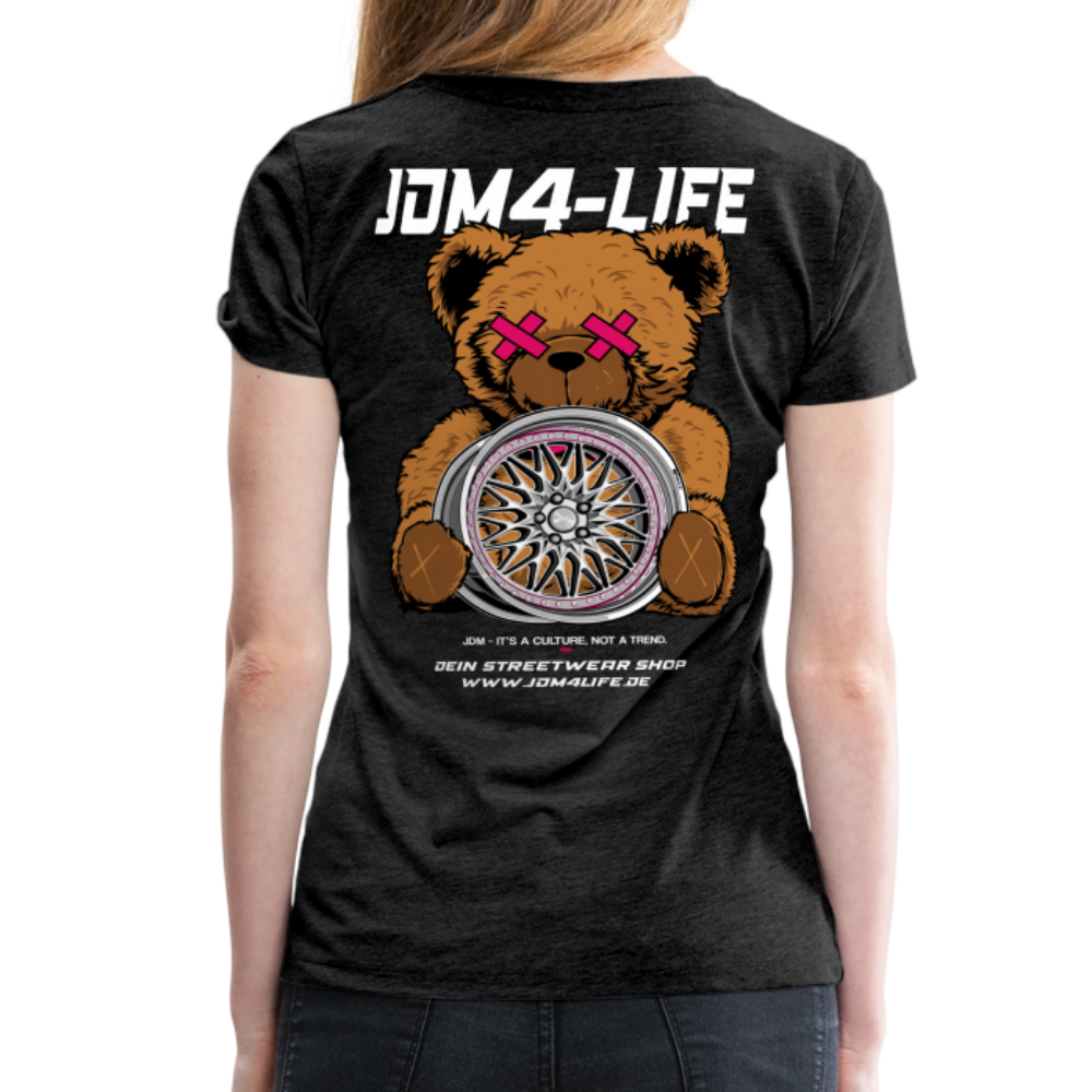 Frauen Premium T-Shirt Promo Shirt - Anthrazit