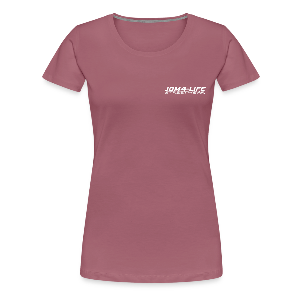 Frauen Premium T-Shirt Promo Shirt - Malve
