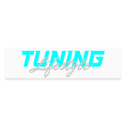 Auto-Aufkleber Tuning Lifestyle - Mattweiß