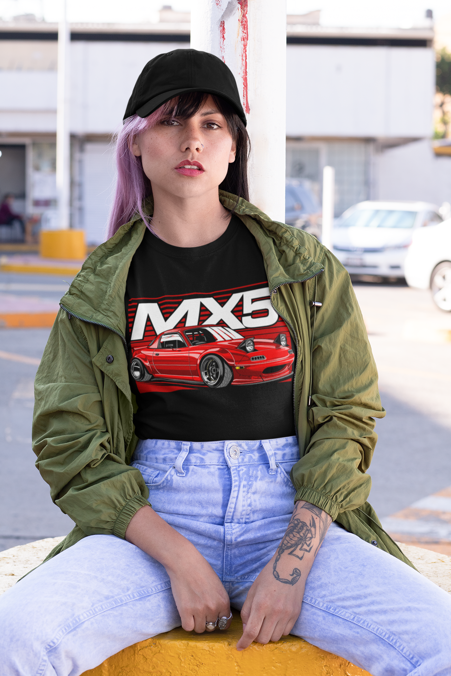 MX5 NA Widebody - Ladies Premium Shirt