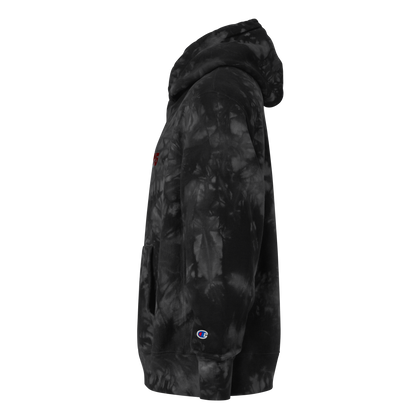 Unisex Champion-Batik-Kapuzenpullover Tuning Lifestyle gestickt