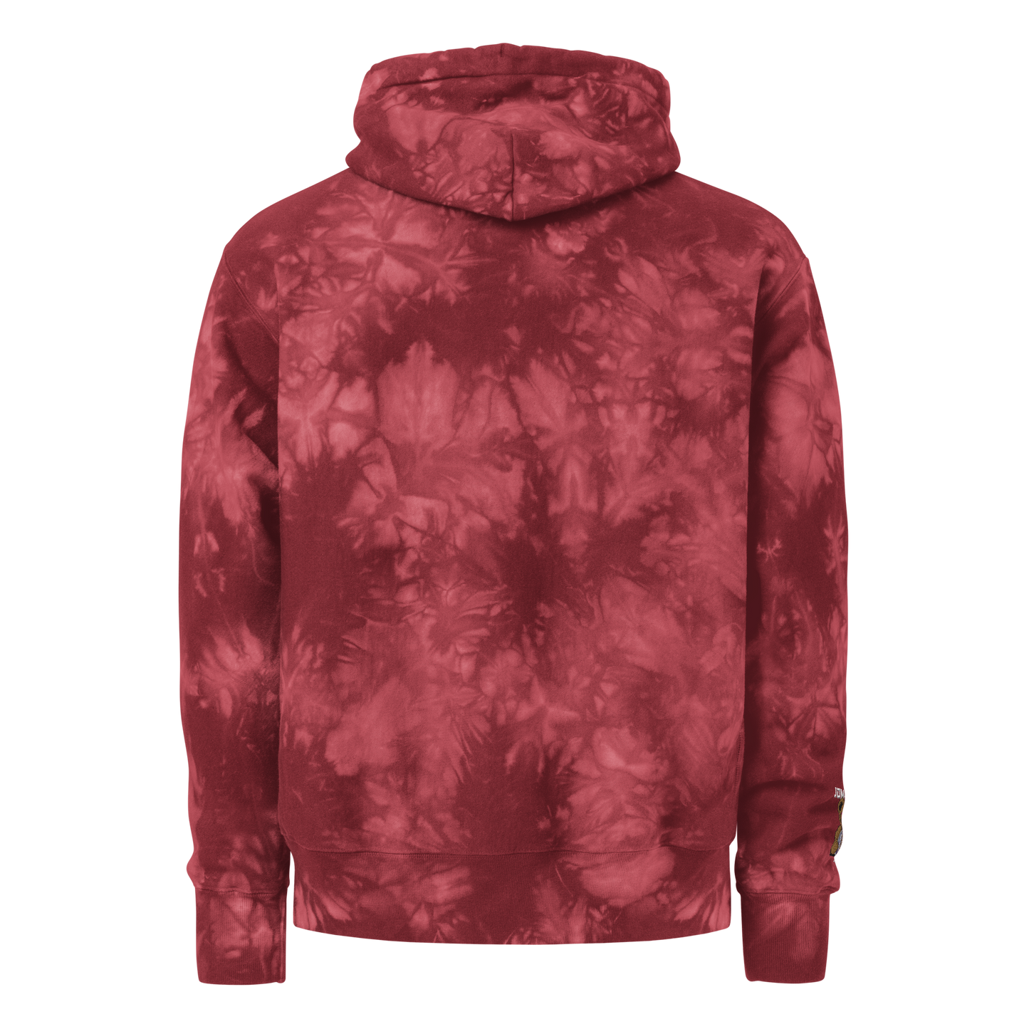 Unisex Champion-Batik-Kapuzenpullover Tuning Lifestyle gestickt