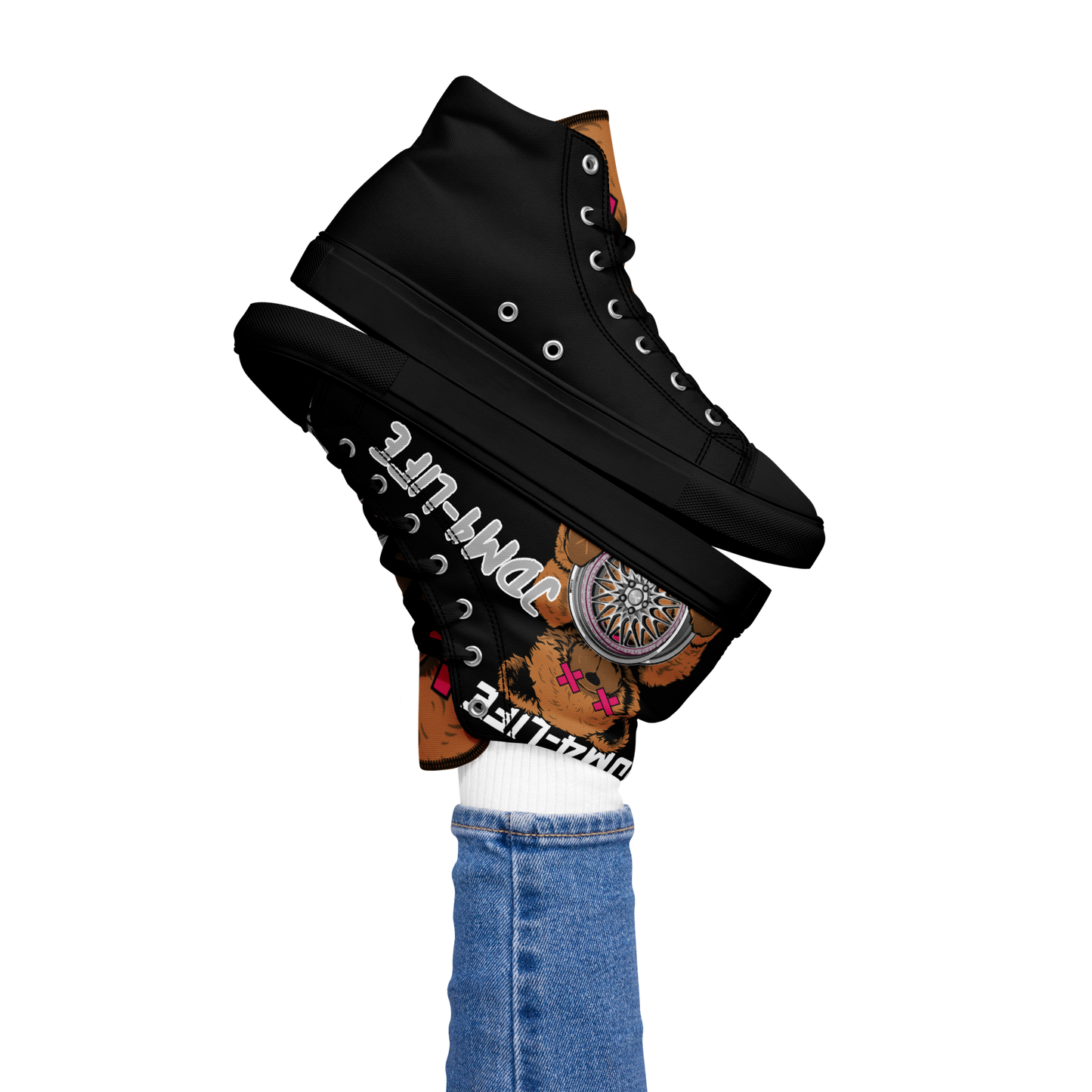 High-Top Leinenschuhe für Damen JDM4-Life
