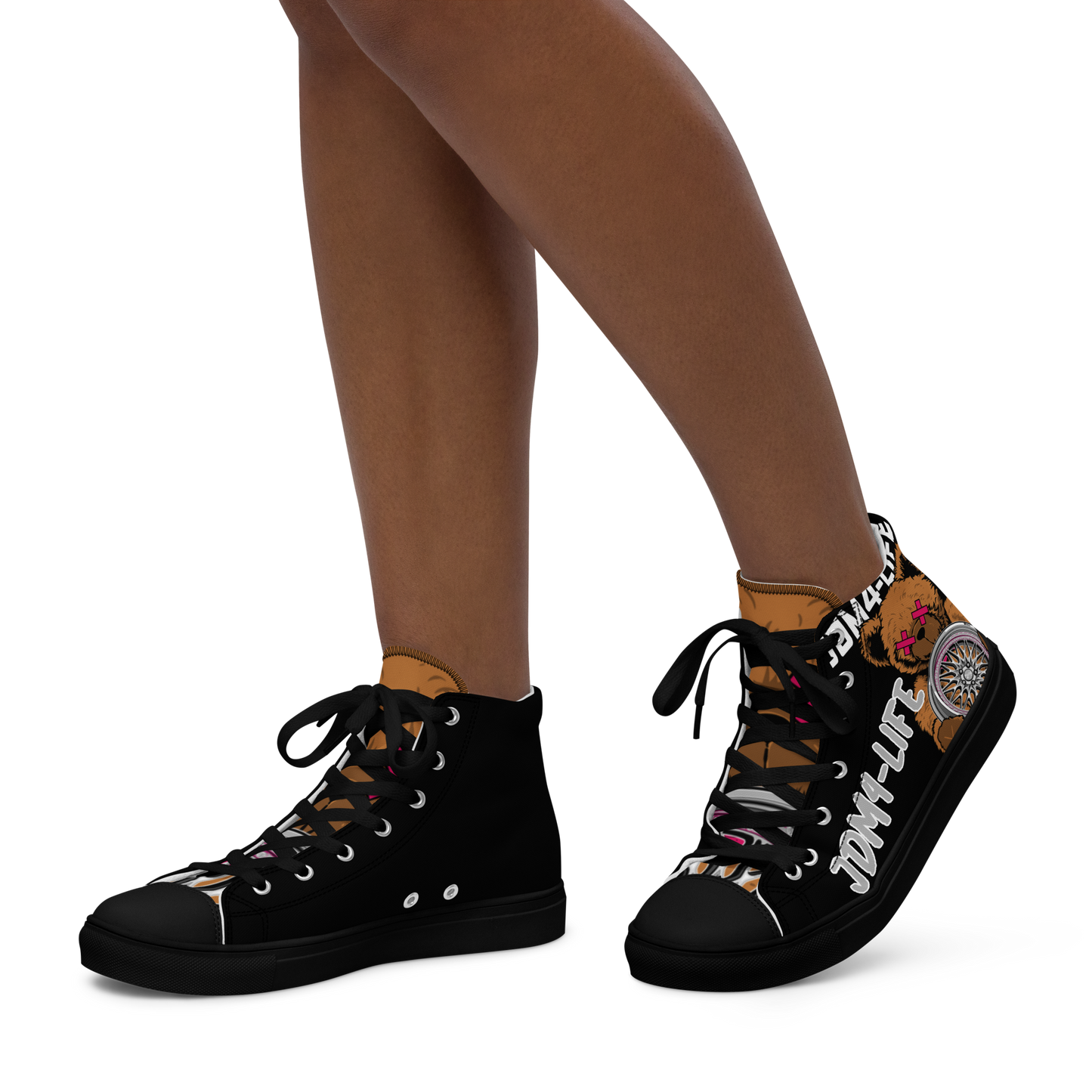 High-Top Leinenschuhe für Damen JDM4-Life