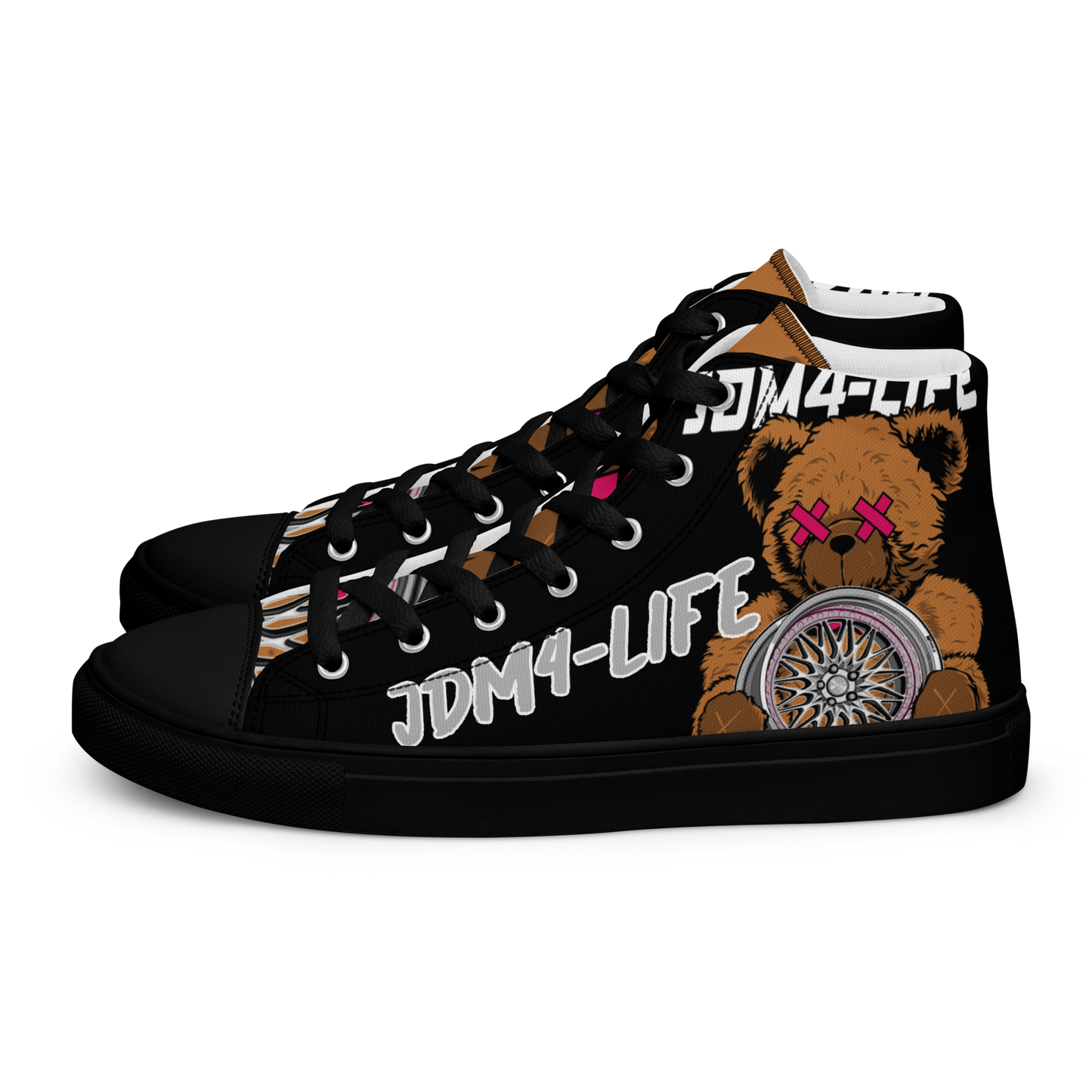 High-Top Leinenschuhe für Damen JDM4-Life