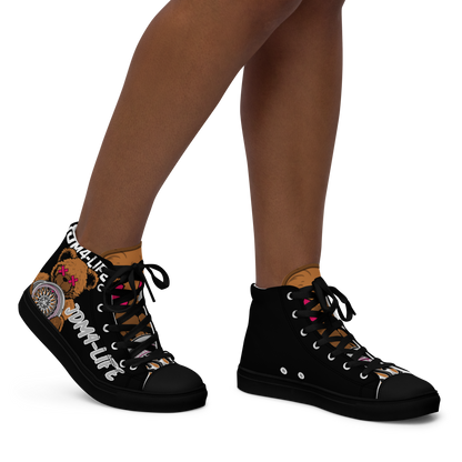 High-Top Leinenschuhe für Damen JDM4-Life