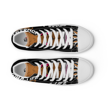 High-Top Leinenschuhe für Damen JDM4-Life