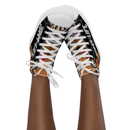 High-Top Leinenschuhe für Damen JDM4-Life