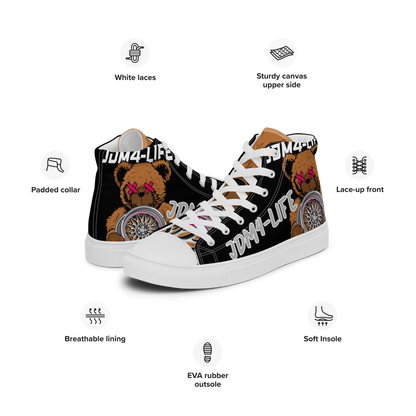 High-Top Leinenschuhe für Damen JDM4-Life