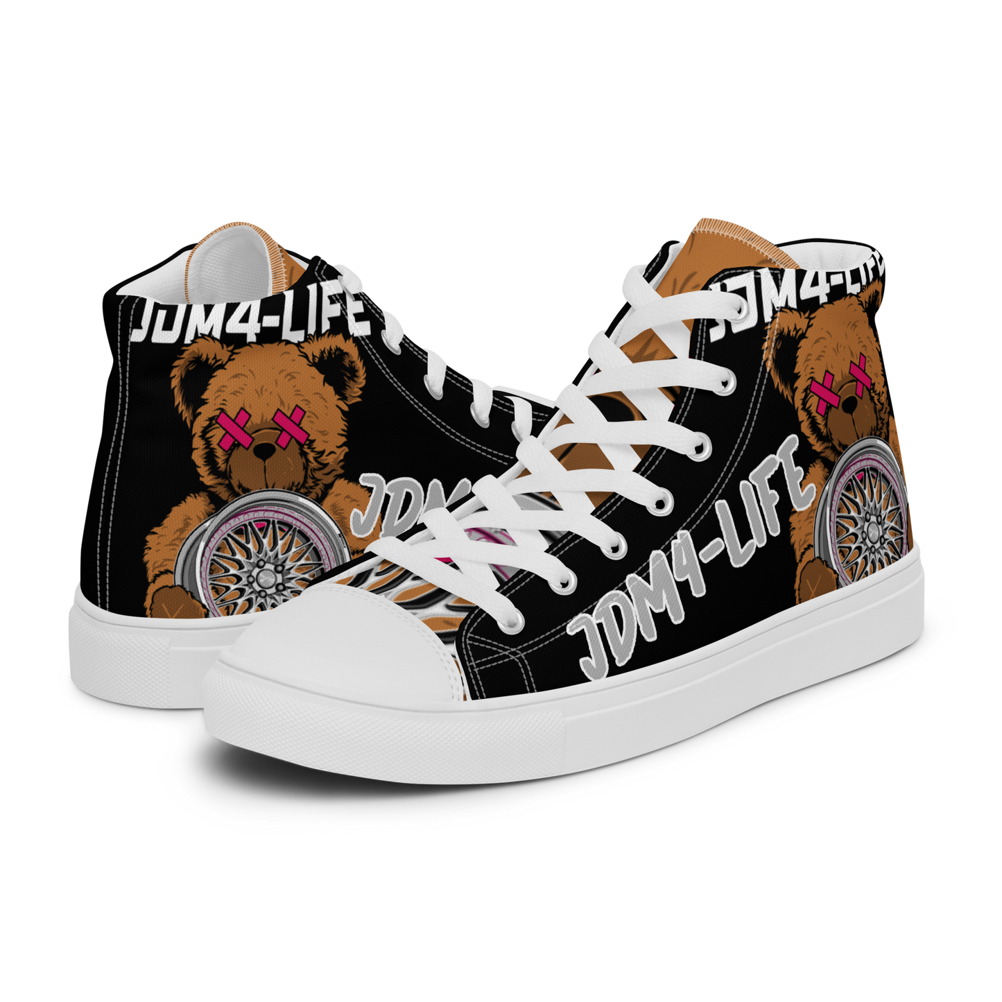 High-Top Leinenschuhe für Damen JDM4-Life