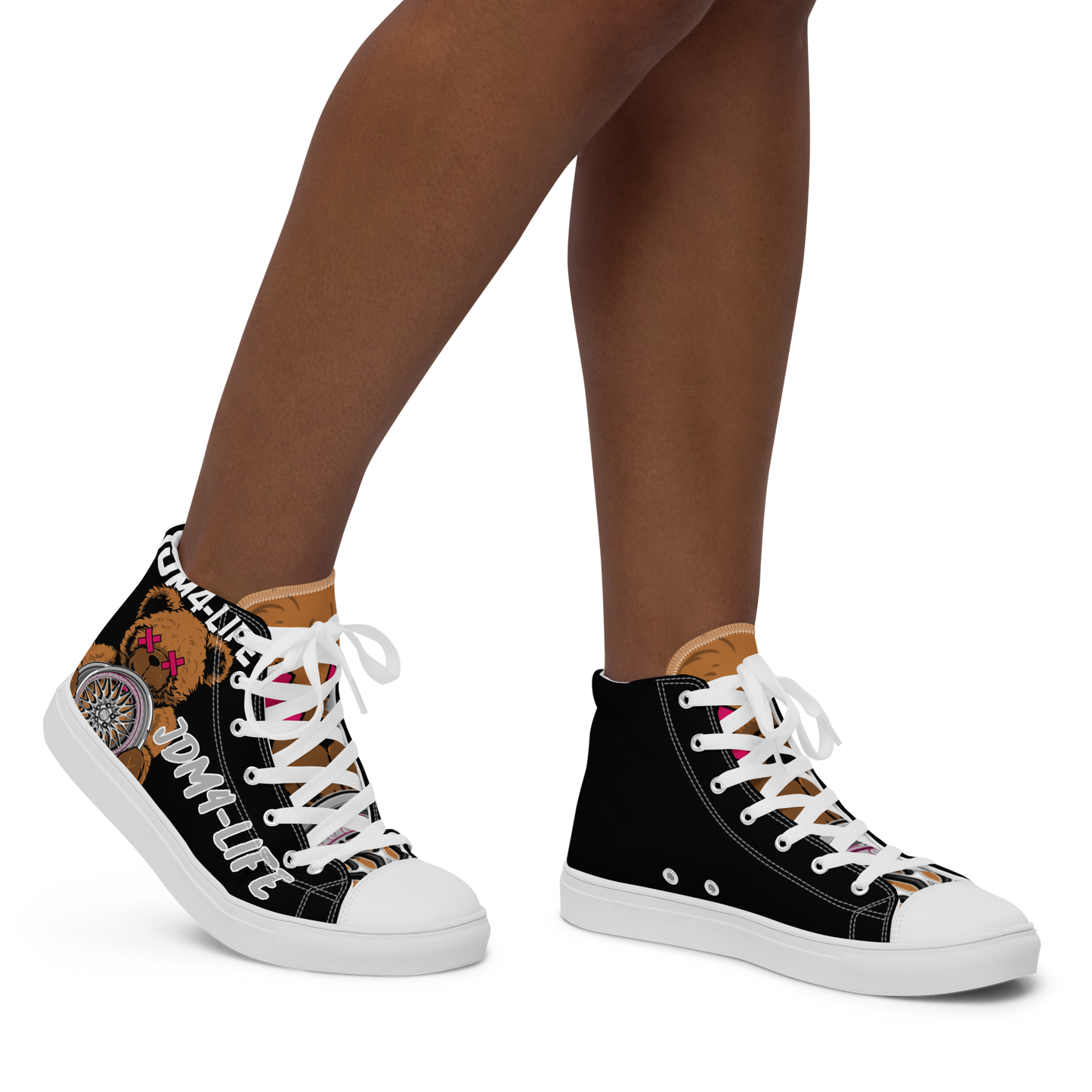 High-Top Leinenschuhe für Damen JDM4-Life